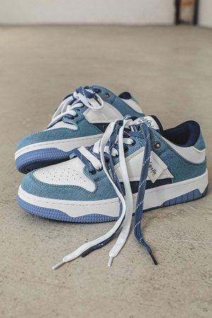 Concert Outfit High Street Hundreds With Casual Slip-On Shoes Couple Models