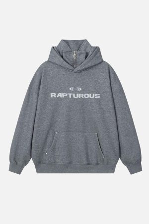 Concert Outfit High Street Letter Leisure Hoodie