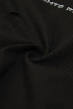 Concert Outfit High Street Letter Print Short-Sleeved T-Shirt