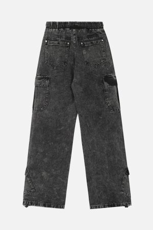 Concert Outfit High Street Loose Drawstring Trousers