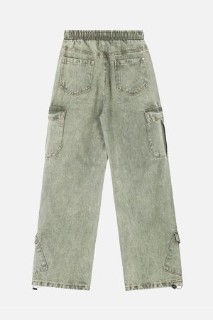 Concert Outfit High Street Loose Drawstring Trousers