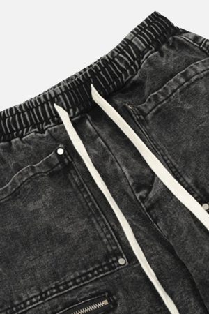 Concert Outfit High Street Loose Drawstring Trousers