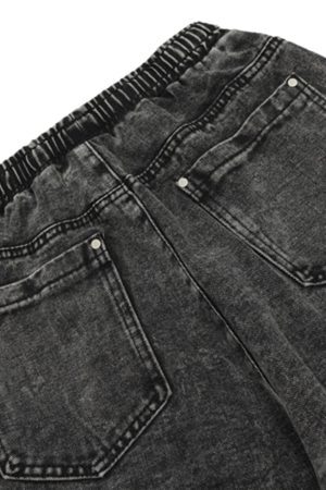 Concert Outfit High Street Loose Elastic Waist Drawstring Trousers