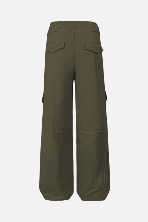Concert Outfit High Street Pocket Cargo Casual Pants