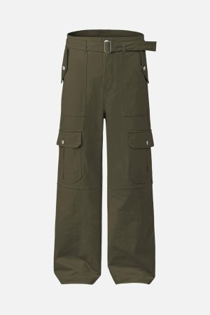 Concert Outfit High Street Pocket Cargo Casual Pants