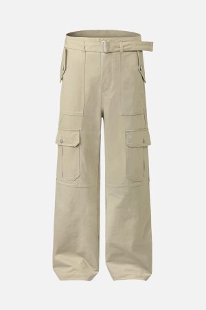 Concert Outfit High Street Pocket Cargo Casual Pants