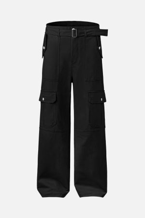 Concert Outfit High Street Pocket Cargo Casual Pants