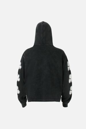 Concert Outfit High Street Print Letter Hoodie