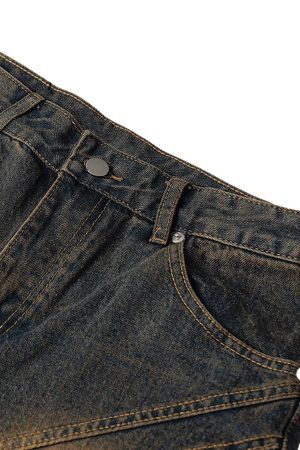 Concert Outfit High Street Ripped Denim Shorts