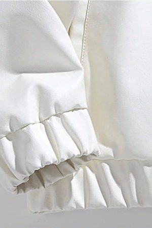 Concert Outfit High Street Splicing Racing Baseball Jacket