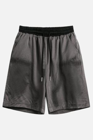 Concert Outfit High Street Spray Paint Casual Shorts