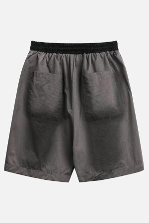 Concert Outfit High Street Spray Paint Casual Shorts