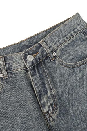 Concert Outfit High Street Star Washed Jeans