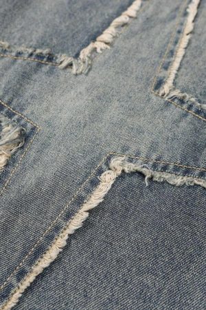 Concert Outfit High Street Star Washed Jeans