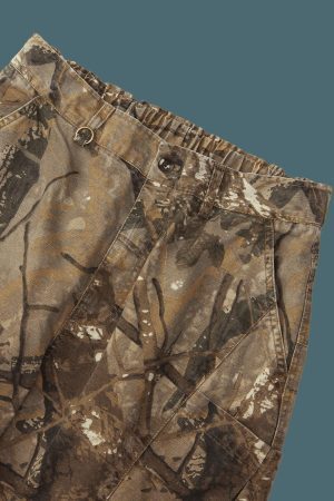 Concert Outfit High Street Trendy Design Printed Casual Pants