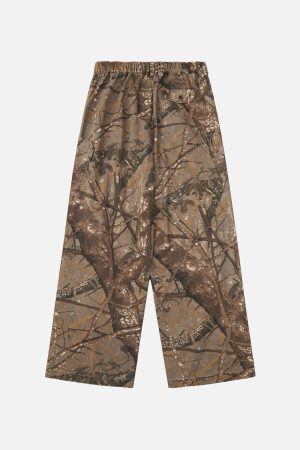 Concert Outfit High Street Trendy Design Printed Casual Pants