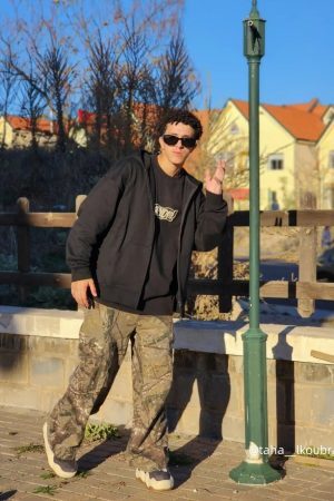 Concert Outfit High Street Trendy Design Printed Casual Pants