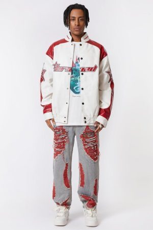 Concert Outfit High Street Versatile Denim Jeans