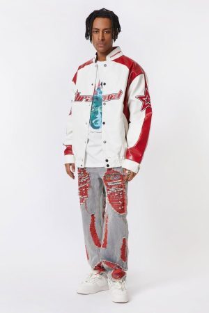 Concert Outfit High Street Versatile Denim Jeans