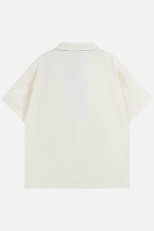 Concert Outfit High Street Versatile Short-Sleeved Shirt