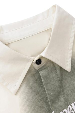 Concert Outfit High Street Versatile Short-Sleeved Shirt