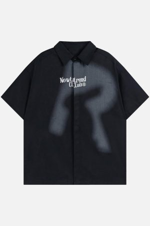 Concert Outfit High Street Versatile Short-Sleeved Shirt