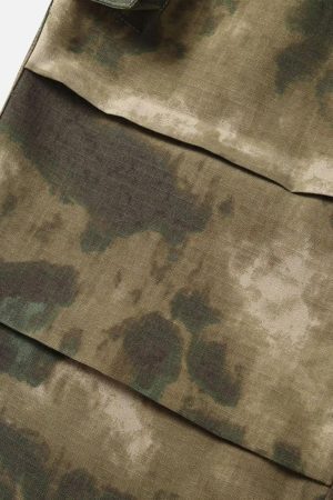 Concert Outfit High Street Vibe Camouflage Overalls