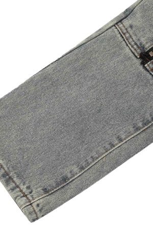 Concert Outfit High Street Washed And Torn Work Pockets Denim Pants