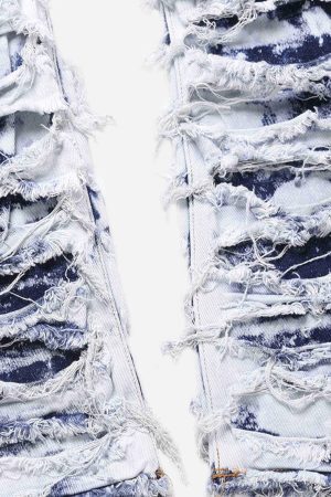 Concert Outfit High Street Washed Slim Fit Jeans