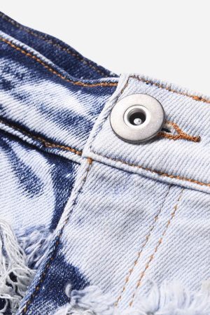 Concert Outfit High Street Washed Slim Fit Jeans