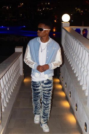 Concert Outfit High Street Washed Slim Fit Jeans