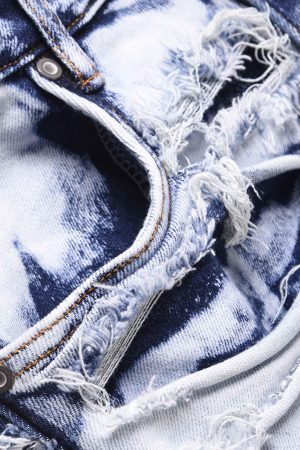 Concert Outfit High Street Washed Slim Fit Jeans