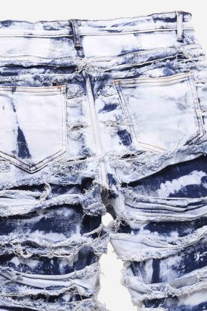 Concert Outfit High Street Washed Slim Fit Jeans