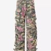 Concert Outfit Hip-Hop Camouflage Cargo Pants with Multi-Pockets
