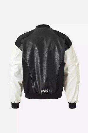 Concert Outfit Hip Hop Gothic Embroidered Baseball Jacket