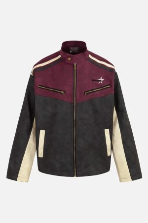 Concert Outfit Hip-Hop Motorcycle Trend Jacket