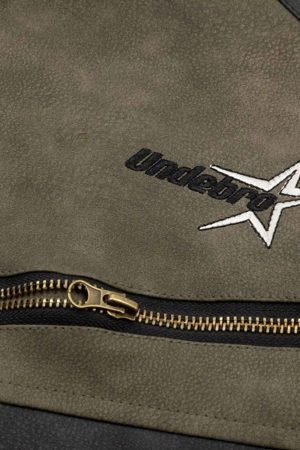 Concert Outfit Hip-Hop Motorcycle Trend Jacket