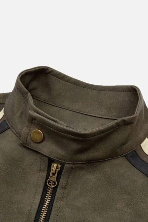 Concert Outfit Hip-Hop Motorcycle Trend Jacket