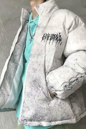 Concert Outfit Hip Hop Oversize Padded Jacket