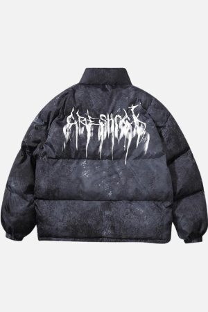 Concert Outfit Hip Hop Oversize Padded Jacket