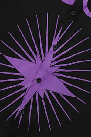 Concert Outfit Hip-Hop Printed Shirt