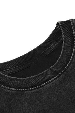 Concert Outfit Hip Hop Skull Print T-Shirt