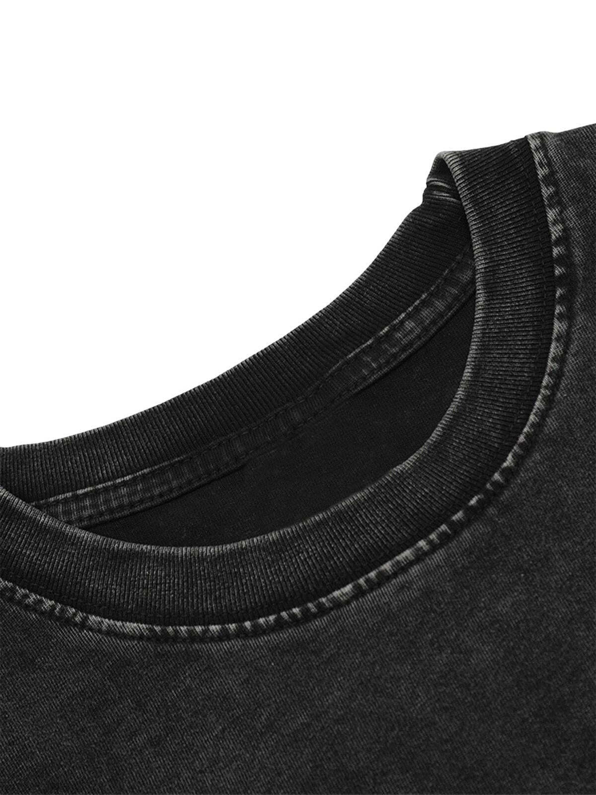 Concert Outfit Hip Hop Skull Print T-Shirt Concert Outfit Hip Hop Skull Print T-Shirt