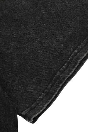 Concert Outfit Hip Hop Skull Print T-Shirt