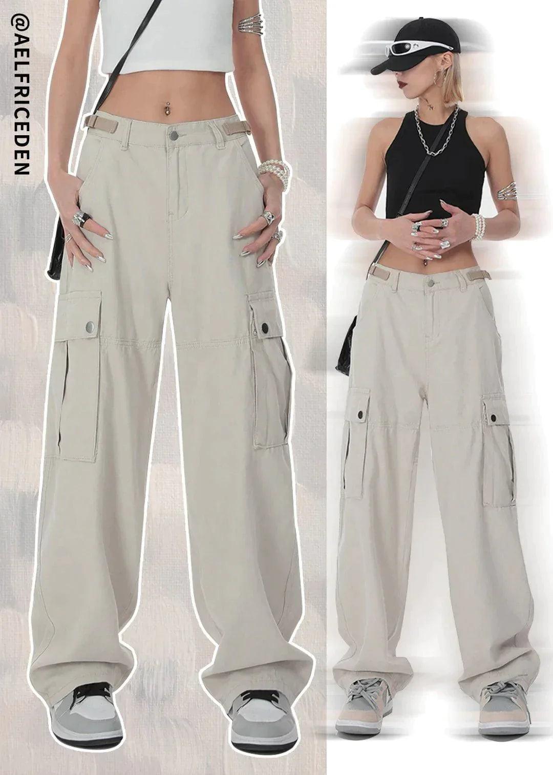 Concert Outfit Hip Hop Straight Cargo Pants Concert Outfit Hip Hop Straight Cargo Pants