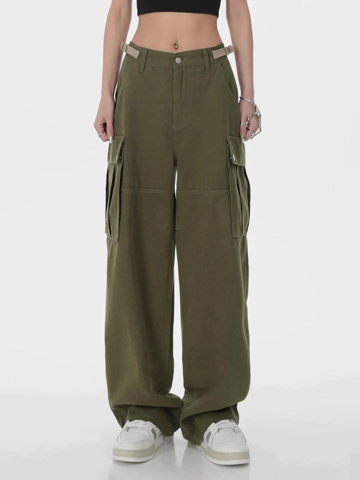 Concert Outfit Hip Hop Straight Cargo Pants Concert Outfit Hip Hop Straight Cargo Pants