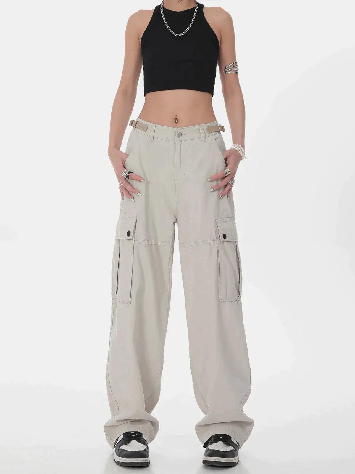 Concert Outfit Hip Hop Straight Cargo Pants Concert Outfit Hip Hop Straight Cargo Pants