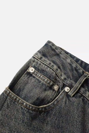 Concert Outfit Hip Hop Street Graffiti Jeans