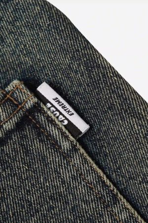 Concert Outfit Hip Hop Street Graffiti Jeans