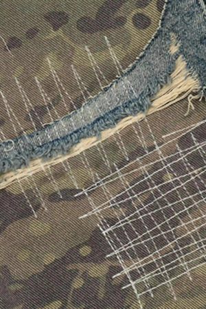 Concert Outfit Hip Hop Street Heavy Duty Ripped Jeans